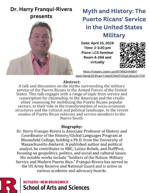 image for Myth and History Puerto Rican Service in